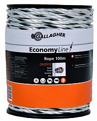 Gallagher Economyline Cord Wit 100m