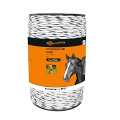 Gallagher EconomyLine Cord Wit 500m