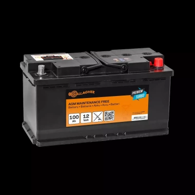 Gallagher Accu 12V/100Ah Premium Turbo AGM - 353x175x190