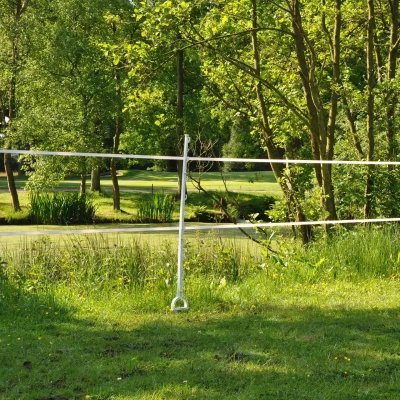 Gallagher Duopack stijgbeugelpaal 1,55m wit (2x5)