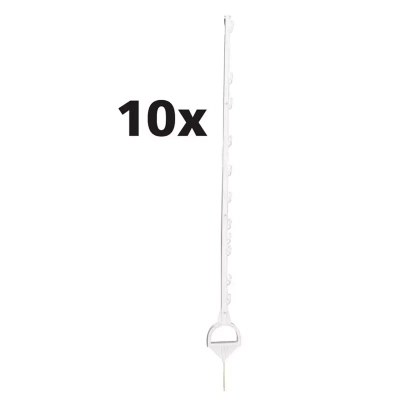 Gallagher Duopack stijgbeugelpaal 1,55m wit (2x5)