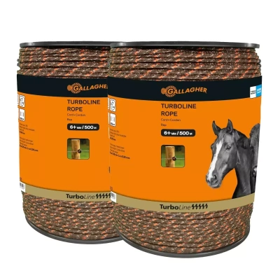 Gallagher Duopack TurboLine cord terra 2x500m