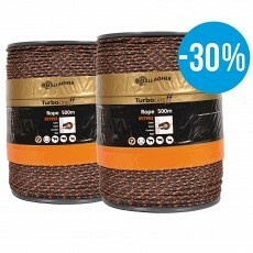 Gallagher Duopack TurboLine cord terra 2x500m