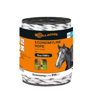 Gallagher EconomyLine cord wit 100m