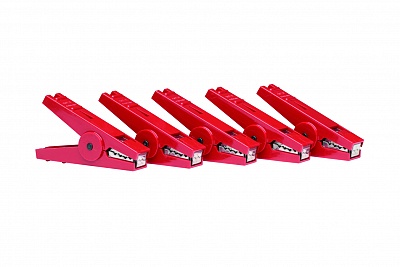 Gallagher Krokodillenklem rood (5)