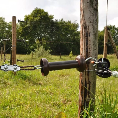 Gallagher Softgrip poortgreep terra cord/draad RVS value pack (4)