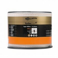 Gallagher TurboLine lint 12,5mm wit 400m 