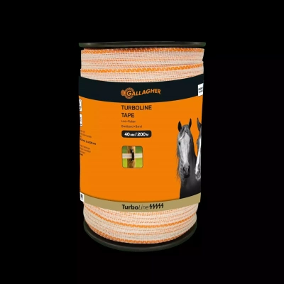 Gallagher TurboLine lint 40mm wit 200m 