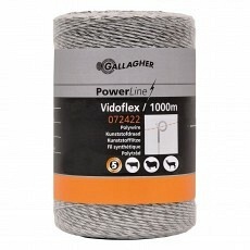 Gallagher Vidoflex 6 PowerLine wit 1000m